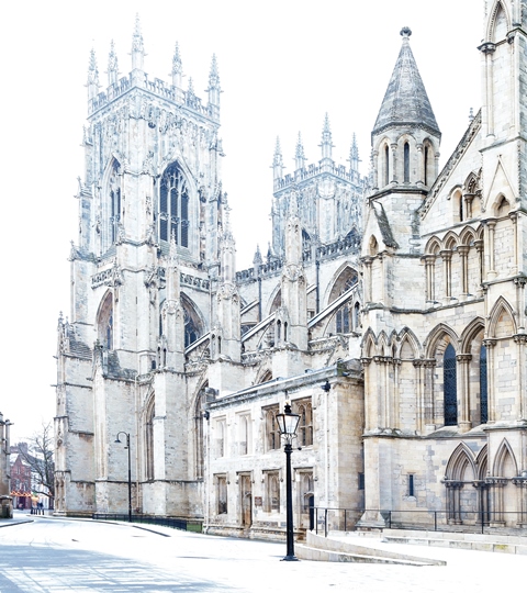 York Minster South Front Christmas Card