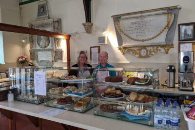 Sale at St Crux, volunteer